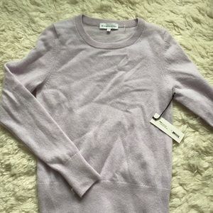 Cashmere long sleeve crew neck